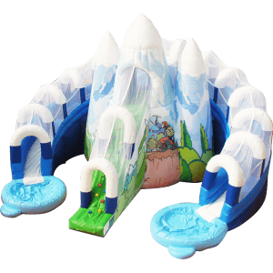 Коммерческий надувной батут «Ледяная гора»