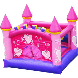 Коммерческий надувной батут «Замок сказочной принцессы»