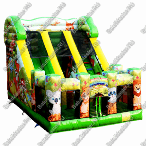 Изображение - Производство надувных батутов для бизнеса Naduvnoy-batut-Safari-17-300x300